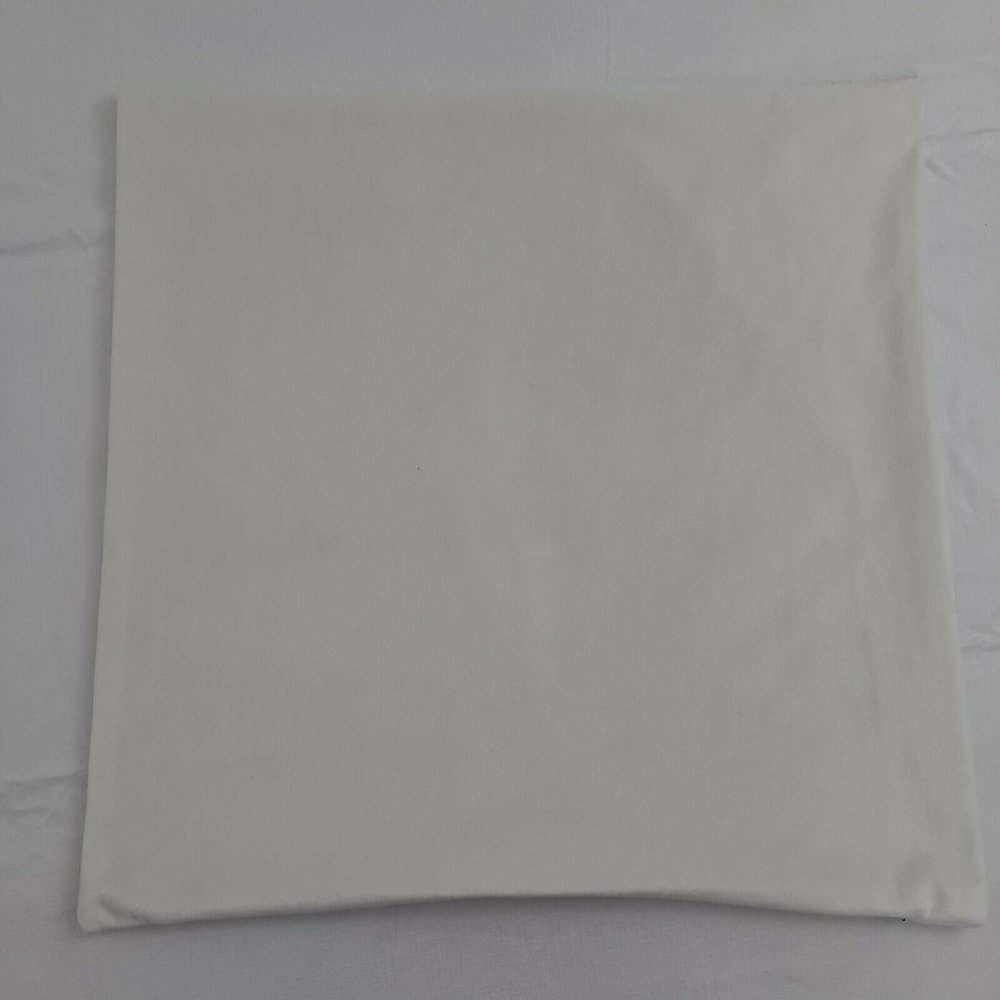 Pillow Cover Solid White Square